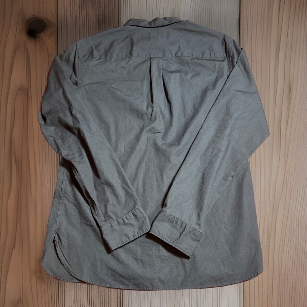 "ALLSAINTS" Navy Blue Men's Button Down Long Sleeve Shirt, Small - Picture 2 of 5